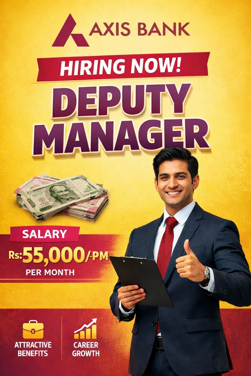 AXIS BANK ( DEPUTY MANAGER)