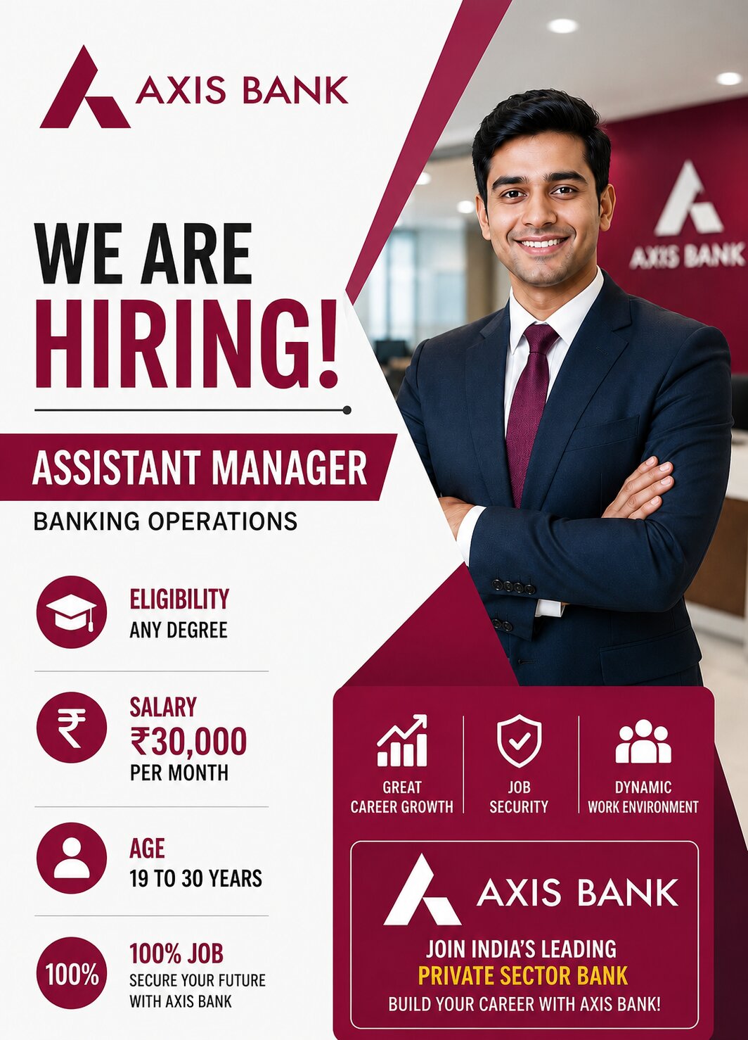 AXIS BANK - ASSISTANT MANAGER